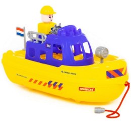 Wader QT Łódka Do Kąpieli Ambulans Kuter Ratowniczy + Figurka Wader Quality Toys