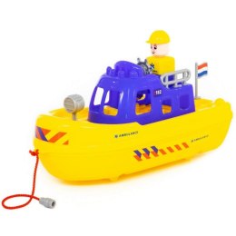 Wader QT Łódka Do Kąpieli Ambulans Kuter Ratowniczy + Figurka Wader Quality Toys