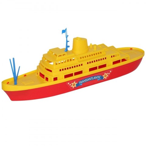 Wader QT Statek Rejsowy Zabawka Do Kąpieli Transantlantic 45cm Wader Quality Toys