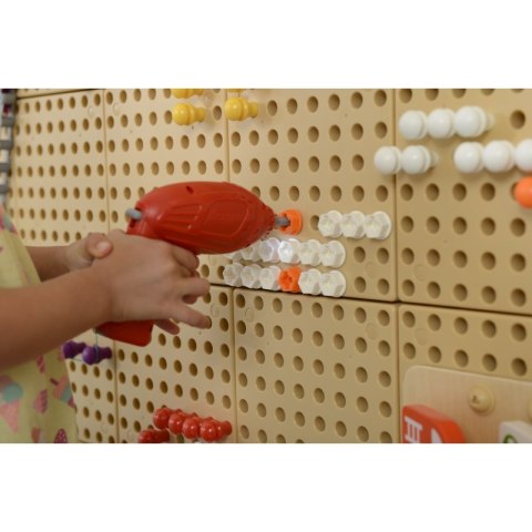 Zestaw Narzędzia Z Wkrętarką 8 Elementów - Tablica Naukowo-Kreatywna Masterkidz STEM Masterkidz Zestaw Narzędzia Z Wkrętarką 8 Elementów - Tablica Naukowo-Kreatywna Masterkidz STEM Masterkidz