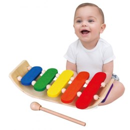 Dzwonki Chromatyczne Kolorowe Drewniane Cymbałki Ksylofon Viga Toys Viga Toys
