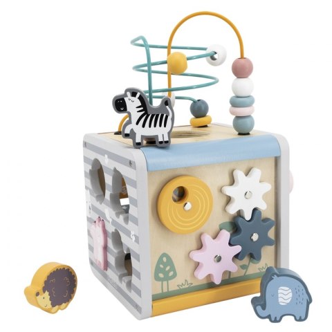 Viga PolarB Activity Box Drewniane Edukacyjne Centrum Gier 5w1 kostka Viga Toys Viga PolarB Activity Box Drewniane Edukacyjne Centrum Gier 5w1 kostka Viga Toys