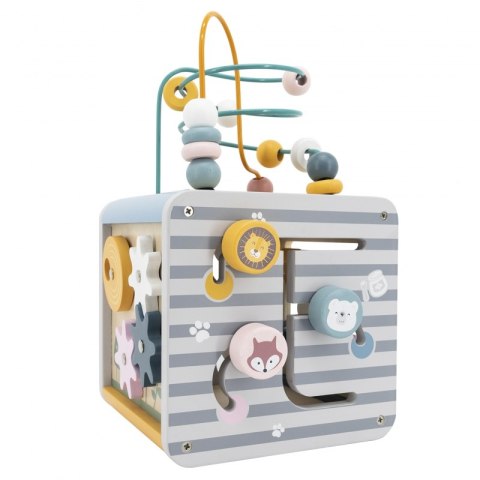 Viga PolarB Activity Box Drewniane Edukacyjne Centrum Gier 5w1 kostka Viga Toys Viga PolarB Activity Box Drewniane Edukacyjne Centrum Gier 5w1 kostka Viga Toys