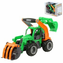 WADER QT TRAKTOR Łyżka Ładowarka Gumowe Koła Wader Quality Toys