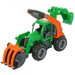 WADER QT TRAKTOR Łyżka Ładowarka Gumowe Koła Wader Quality Toys