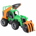WADER Traktor Koparka z Łyżką Gumowe Koła Wader Quality Toys