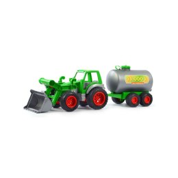 WADER Traktor Ładowarka Gigant z cysterną Wader Quality Toys