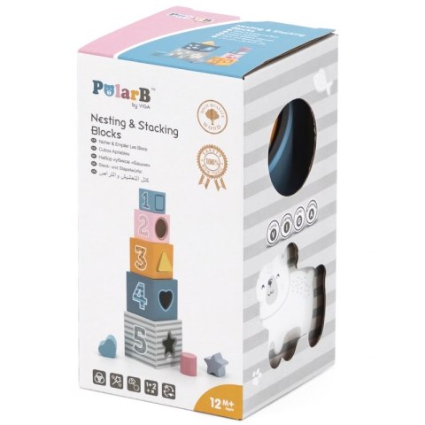 Klocki Drewniana Układanka Viga Toys Viga Toys