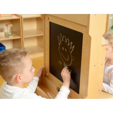 Dwustronna Tablica Do Pisania Kredowa Suchościeralna Masterkidz Masterkidz Dwustronna Tablica Do Pisania Kredowa Suchościeralna Masterkidz Masterkidz