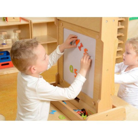 Dwustronna Tablica Do Pisania Kredowa Suchościeralna Masterkidz Masterkidz Dwustronna Tablica Do Pisania Kredowa Suchościeralna Masterkidz Masterkidz