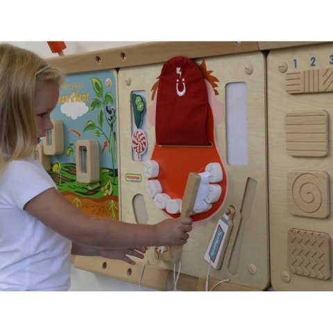 Edukacyjna Tablica Drewniana Masterkidz Higiena Jamy Ustnej Masterkidz Edukacyjna Tablica Drewniana Masterkidz Higiena Jamy Ustnej Masterkidz