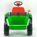 INJUSA Traktor Na Akumulator Basic 6V + Przyczepka INJUSA