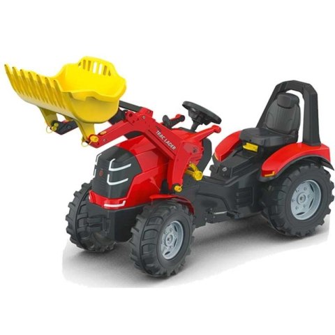 Rolly Toys Traktor na Pedały X-Track z Łyżką Ciche Koła PREMIUM 3-10 Lat Rolly Toys