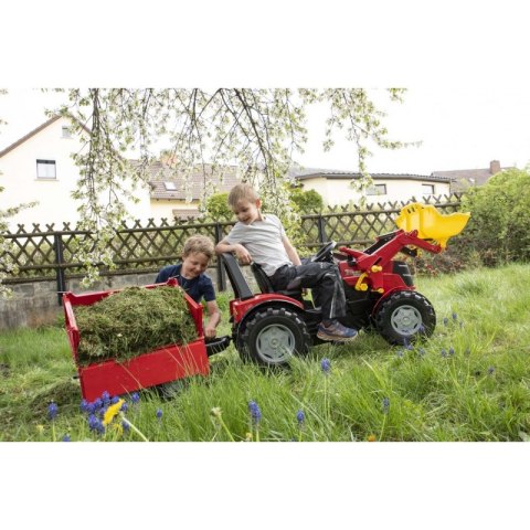 Rolly Toys Traktor na Pedały X-Track z Łyżką Ciche Koła PREMIUM 3-10 Lat Rolly Toys Rolly Toys Traktor na Pedały X-Track z Łyżką Ciche Koła PREMIUM 3-10 Lat Rolly Toys