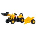 Rolly Toys rollyKid Traktor na pedały JCB z łyżką i przyczepą 2-5 Lat Rolly Toys Rolly Toys rollyKid Traktor na pedały JCB z łyżką i przyczepą 2-5 Lat Rolly Toys