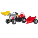 Rolly Toys rollyKid Traktor na pedały STEYR czerwony z łyżką i przyczepą Rolly Toys Rolly Toys rollyKid Traktor na pedały STEYR czerwony z łyżką i przyczepą Rolly Toys