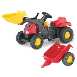 Rolly Toys rollyKid Traktor na pedały z łyżką i przyczepą 2-5 Lat Rolly Toys