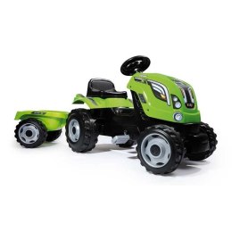 SMOBY Traktor na pedały Farmer XL z przyczepą - Zielony Smoby