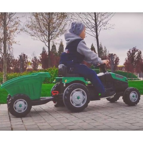 WOOPIE Traktor Ciagnik na Pedały Zielony Woopie WOOPIE Traktor Ciagnik na Pedały Zielony Woopie