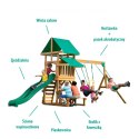 Backyard Discovery Belmont drewniany plac zabaw 6w1 + Stolik gratis! Backyard Discovery