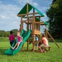 Backyard Discovery Belmont drewniany plac zabaw 6w1 + Stolik gratis! Backyard Discovery