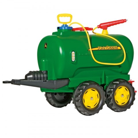 Rolly Toys rollyTrailer cysterna John Deere dwuosiowa + pompka Rolly Toys Rolly Toys rollyTrailer cysterna John Deere dwuosiowa + pompka Rolly Toys