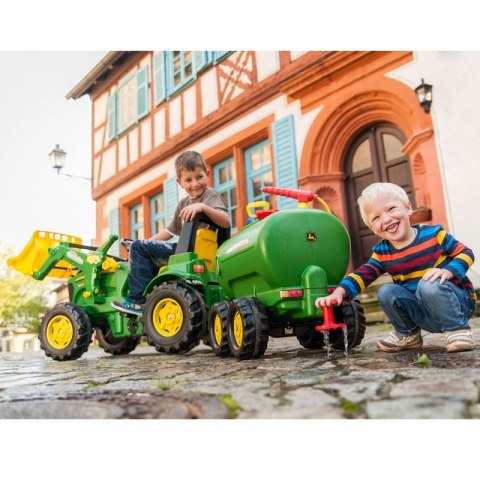 Rolly Toys rollyTrailer cysterna John Deere dwuosiowa + pompka Rolly Toys Rolly Toys rollyTrailer cysterna John Deere dwuosiowa + pompka Rolly Toys