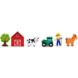 Viga Farma 6 Figurek Drewnianych Viga Toys